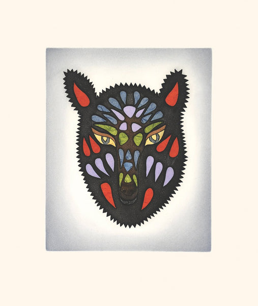 2024 PRINT by PAUOJOUNGIE SAGGIAK  *Red Fox Spirit 1*