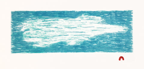 2025 Aqquamajuq (Surfacing) by NINGIUKULU TEEVEE - RESERVE TODAY