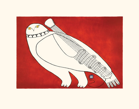 2025 PRINT Dorset Collection by NINGIUKULU TEEVEE *Pingnguaqti- (Player)* RESERVE TODAY