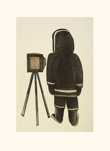 2025 Peter Pitseolak Ajjiliuriji (Peter Pitseolak Taking Pictures) by PEE ASHEVAK - RESERVE TODAY