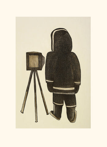 2025 Peter Pitseolak Ajjiliuriji (Peter Pitseolak Taking Pictures) by PEE ASHEVAK - RESERVE TODAY