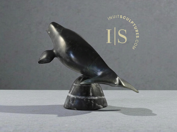 9" Beluga by Louie Uttaq Gjoa Haven *Queenie*