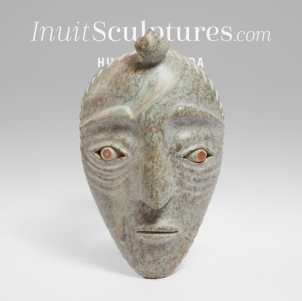 Visage VINTAGE 13" par David Ruben Piqtoukun *Les yeux l'ont*