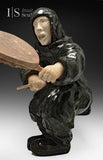 VINTAGE 21" Drum Dancer par Joseph Suqsiaq *Au rythme d'un tambour différent*