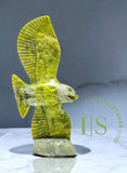 8" SIGNATURE Eagle with Fish by Pits Qimirpik *FIFA II*