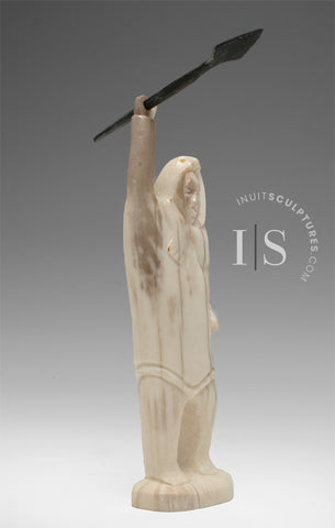 5" Hunter with Harpoon by Harrison Miklahook Jr. *Charge!*