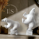 12” 4 Way Dancing Bear by Esau Kripanik *Kicking Back*