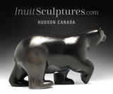 19" Walking Bear by Ashevak Adla *Midnight Prowl*