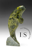 5" Dancing Beluga Whale by Pits Qimirpik *Neptune* EXHIBITION PIECE AUG 14