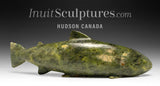 VINTAGE 13" Arctic Char by Qatjuayuk Atchealak  *Wiggle Room*