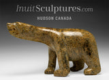 RESERVED** 17" Walking Bear by Adamie Quamagiaq *King*