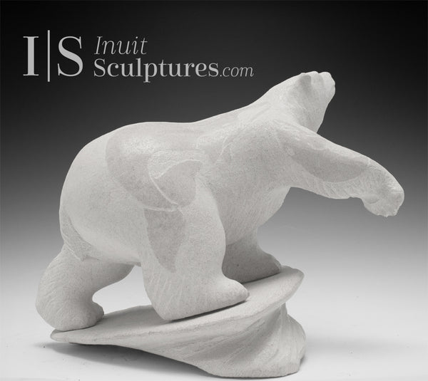 10” Walking Bear by Esau Kripanik *Come Over Here*