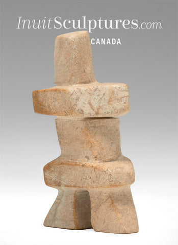 Inukshuk 3" par Peter Simeonie *Simeonie No.4*