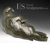 14" SIGNATURE Walrus par Jimmy Iqaluq *Prenez la pose*