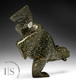 12" 2 Way Dancing Bear by Moe Pootoogook *Olympic Gold*