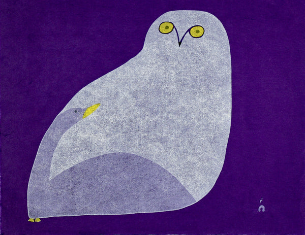 LAST COPY - 2025 PRINT Dorset Collection by NINGIUKULU TEEVEE *Owl Courting Goose*