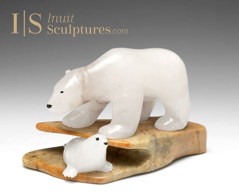 Ours polaire et phoque 6" par Peter K. *Amigos* 