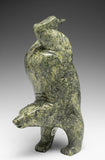 10" Diving Bear by Tim Pee *Heather*