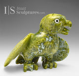 12"  SIGNATURE Ookpik from Toonoo Sharky's hands in Cape Dorset *Chatterbox*