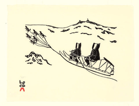 2011 AULAJIJAKKA (THINGS I REMEMBER) by Kananginak Pootoogook